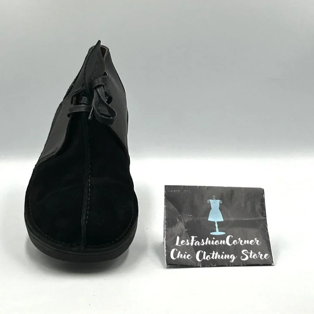 British Walkers Men's Black Suede Leather Kingston Desert Trek Boot Sz 11.5 3035 - Picture 15 of 16